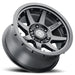 ICON Rebound Pro 17x8.5 5x5 -6mm Offset Satin Black Wheel