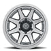 ICON Rebound Pro 17x8.5 5x5 Titanium Wheel