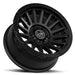 ICON Recon Pro 17x8.5 black wheel with rim