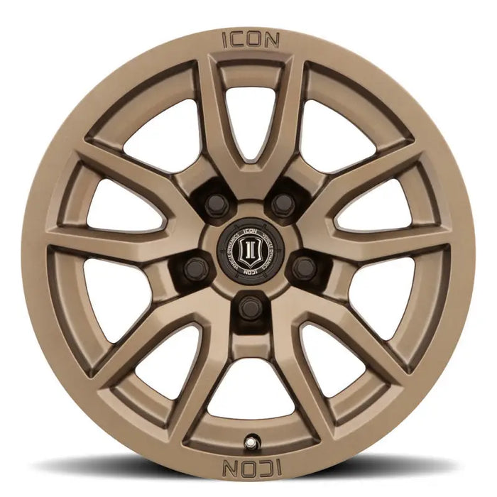 ICON Vector 5 17x8.5 5x150 25mm Offset Bronze Wheel