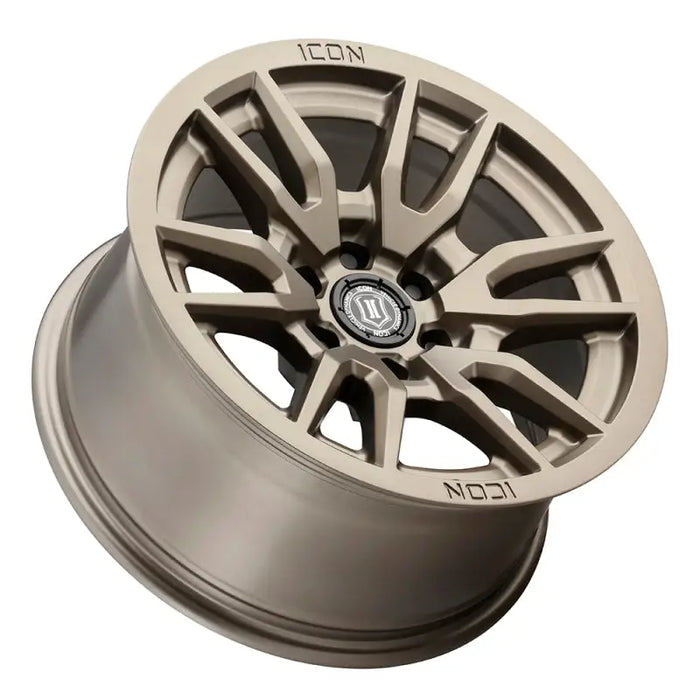 ICON Vector 6 17x8.5 6x5.5 0mm Offset Bore Bronze Wheel