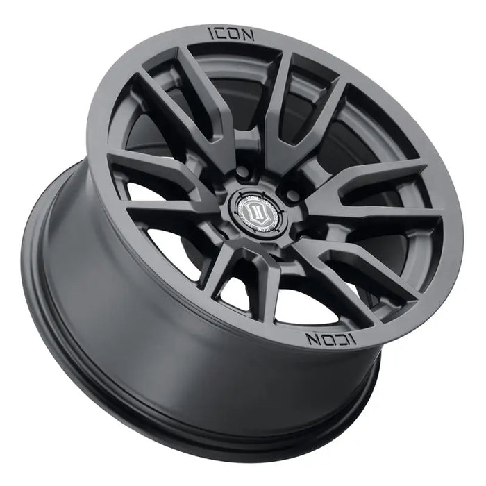 ICON Vector 6 17x8.5 6x5.5 0mm Offset 4.75in BS 106.1mm Bore