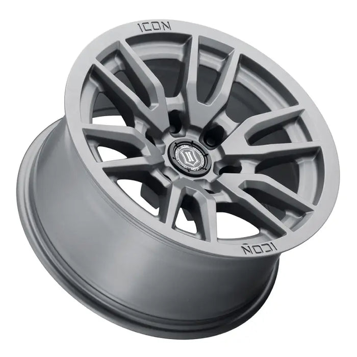 ICON Vector 6 17x8.5 6x5.5 Titanium Wheel - Aluminum, High Quality