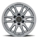 ICON Vector 6 17x8.5 6x5.5 0mm Offset 4.75in BS 106.1mm Bore