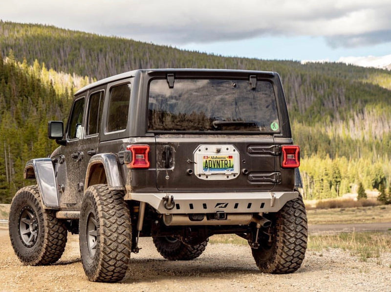 Crusher Rear Bumper No Spare for Jeep JL / JLU