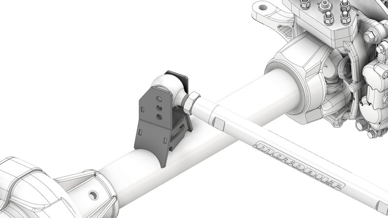 Adjustable Front Upper Link Bracket - 15° Angle