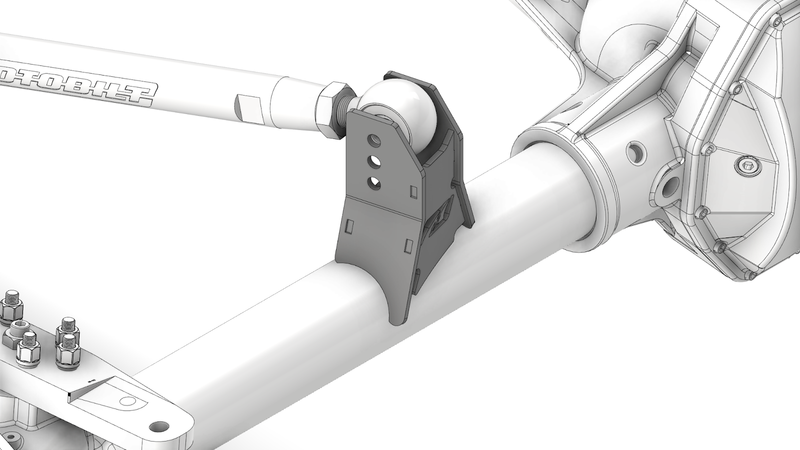 Adjustable Front Upper Link Bracket - 15° Angle