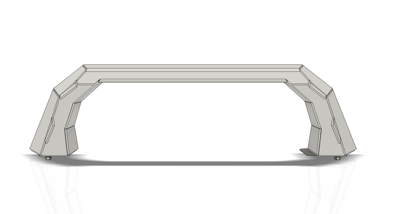 Bolt-On Fabricated Bull Bar for Crusher Bumpers