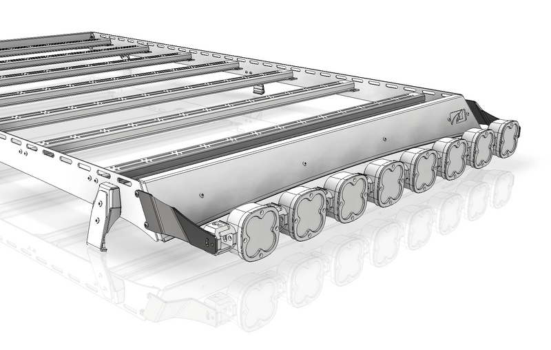 Linkable Light Bar Roof Rack Brackets for Baja Designs