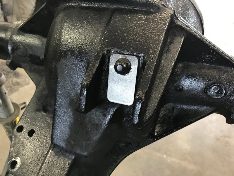 ABS Block Off Plate With Vent for Ford 8.8