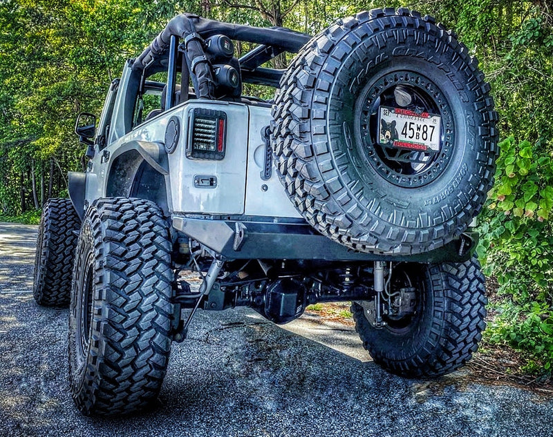 Hatchet Frame Chop Rear Bumper and Cross member for Jeep JK / JKU