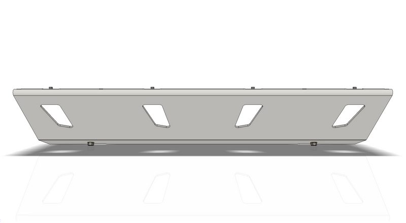 Skid Plate for Crusher HD Front Bumper for Jeep JL JT