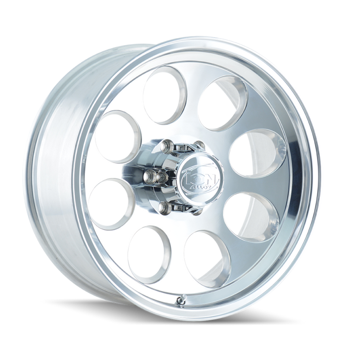 Ion type 171 15x10 5x139.7 bp -38mm offset 108mm hub polished wheel