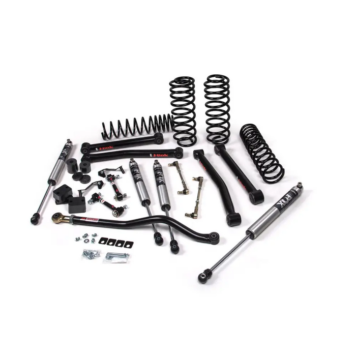 JKS Jeep JL J-Konnect 2.5in 4Dr w/Fox 2.0 Performance Series Shocks HD Rate Coils Suspension Kit