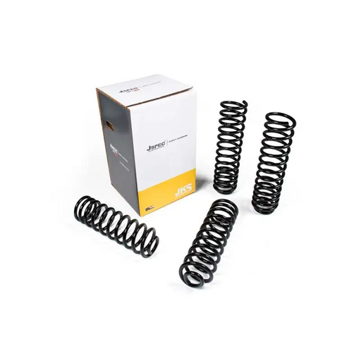 JKS Manufacturing Jeep Wrangler JK 2dr Coil Box Kit featuring Eibach suspension kit