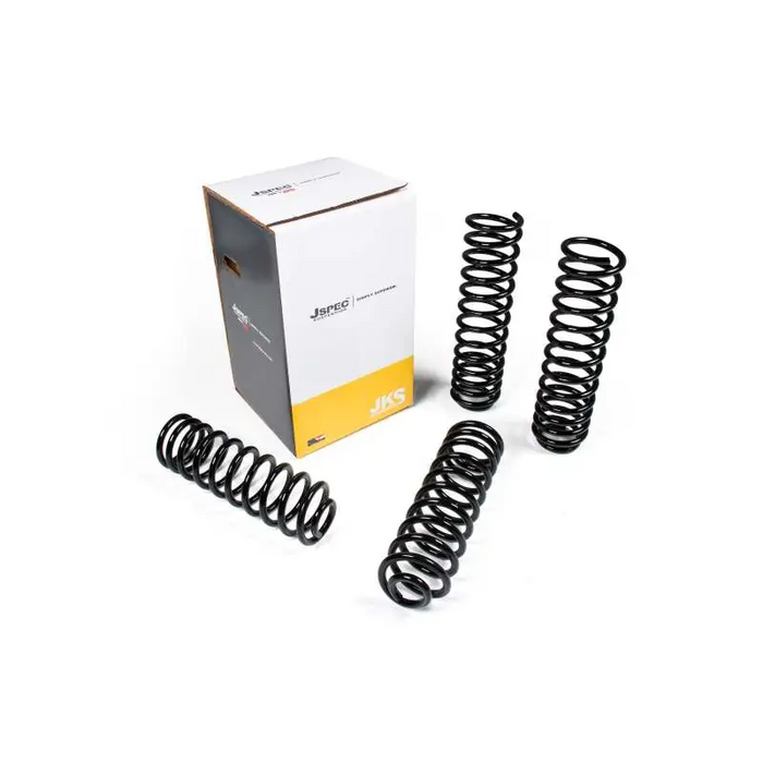 JKS Manufacturing Jeep Wrangler JK 2dr Coil Box Kit featuring Eibach suspension kit