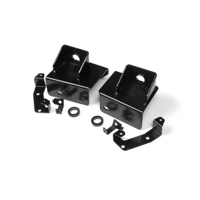 JKS Manufacturing 2021 Ford Bronco Max Tire Clearance Kit - Pair of Black Plastic Brackets