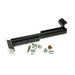 Black metal bracket with screws and nuts - JKS Manufacturing Jeep Cherokee XJ Adjustable Upper Rear Shock Mount.