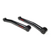 Black aluminum front sway bars for BMW E90 by JKS Manufacturing Jeep Wrangler.