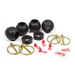 JKS Manufacturing Jeep Wrangler JK Quicker Disconnect Rebuild Kit rubber fittings.