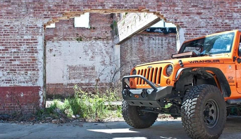 Hammer Front Bumper w/stinger and fog lights for Jeep JK / JKU