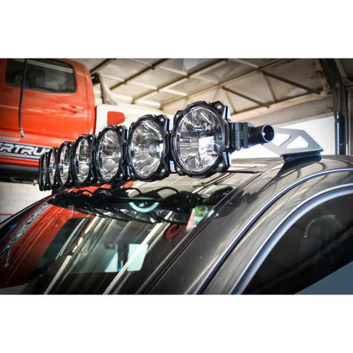 KC HiLiTES Gravity LED light bar on Toyota Tacoma