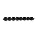 Black flower chain accessory for Toyota Tacoma Pro6 Gravity LED light bar.