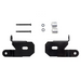 Jeep Wrangler JL A-Pillar Light Mount Brackets - Black Powder Coated Steel