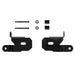 Jeep Wrangler JL A-Pillar Light Mount Brackets - Black Powder Coated Steel