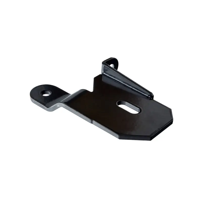 Black metal bracket for Jeep Wrangler JL A-Pillar Light Mount Set, powder coated steel materials