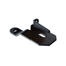 Black metal bracket for Jeep Wrangler JL A-Pillar Light Mount Set, powder coated steel materials