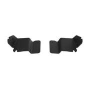 Black plastic brackets for Ford Bronco 50in overhead light bar - KC HiLiTES 2021+ bracket set.