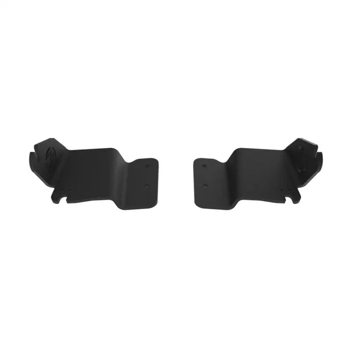 Black plastic brackets for Ford Bronco 50in overhead light bar - KC HiLiTES 2021+ bracket set.