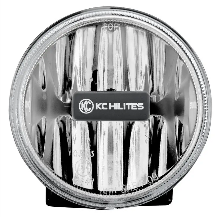 KC HiLiTES 4in. Gravity G4 LED Fog Beam Headlight with Logo