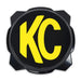 KC HiLiTES 6in. Hard Cover for Gravity Pro6 LED Lights - Black w/Yellow KC Logo