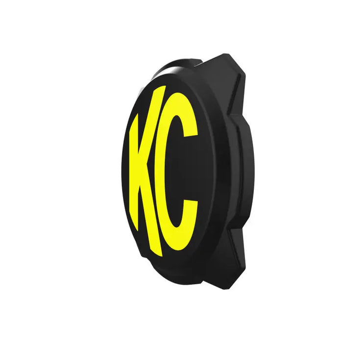 KC HiLiTES 6in. Hard Cover for Gravity Pro6 LED Lights - Black w/ Yellow KC Logo, light covers