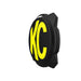 KC HiLiTES 6in. Hard Cover for Gravity Pro6 LED Lights - Black w/ Yellow KC Logo, light covers