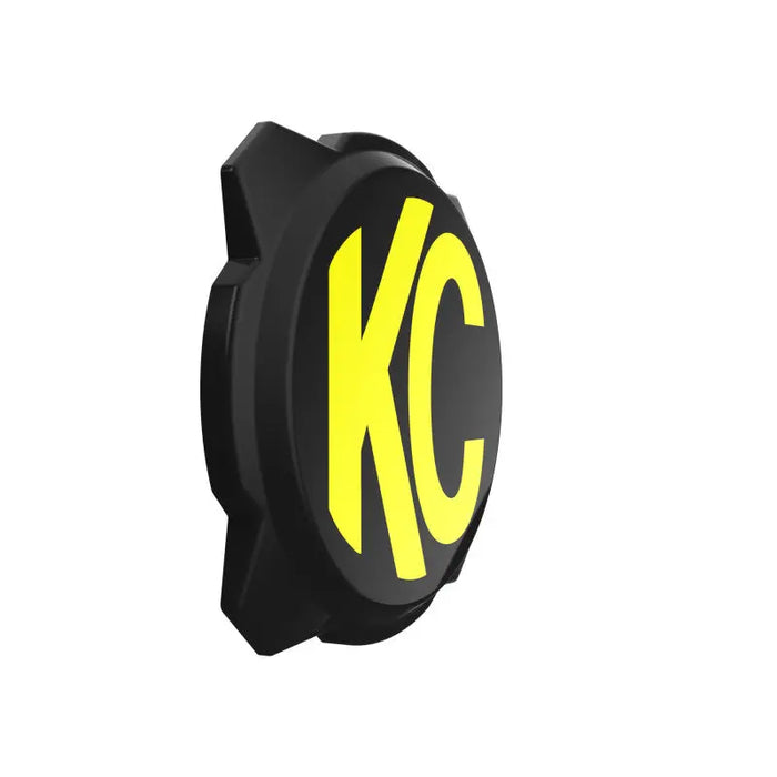 KC HiLiTES 6in. Hard Cover for Gravity Pro6 LED Lights - Black w/Yellow KC Logo