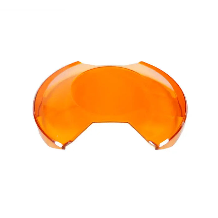 KC HiLiTES 6in. Light Shield for SlimLite LED - Amber with orange lenses