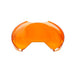 KC HiLiTES 6in. Light Shield for SlimLite LED - Amber with orange lenses