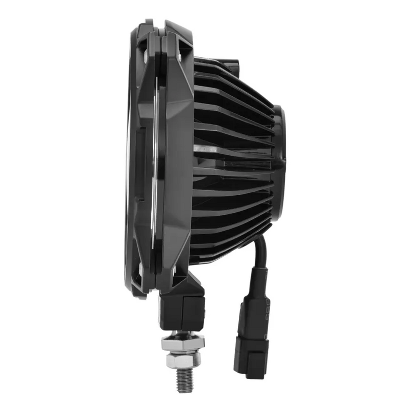KC HiLiTES Pro6 Gravity LED Light with Ball Mount on white background