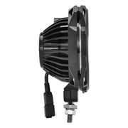 Black Gravity LED Light by KC HiLiTES on white background