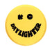 Yellow plastic light cover with happy face design - KC HiLiTES 6in. Round Hard Cover for Daylighter/SlimLite/Pro-Sport