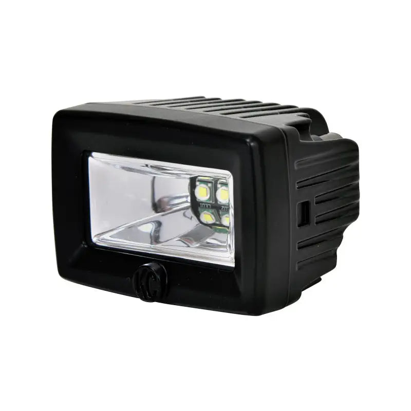 KC HiLiTES C-Series C2 LED 2in. Backup Area Flood Light with Black Body