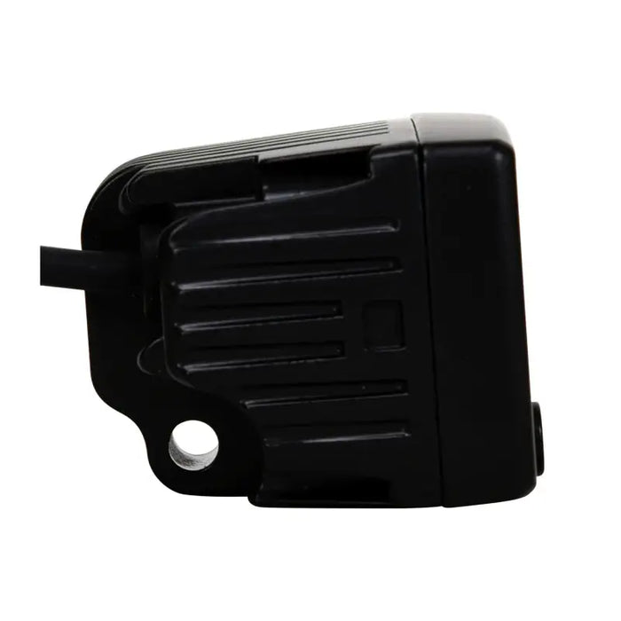 Black toaster on white background for KC HiLiTES C-Series C2 LED backup area flood lights (pair pack, heat sink)