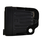 KC HiLiTES C-Series C2 LED 2in. Backup Area Flood Light 20w (Pair Pack System) - Black with Heat Sink Design clip holder