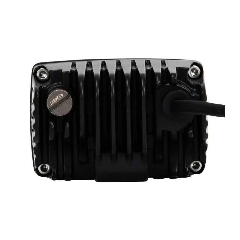 KC HiLiTES C-Series C2 LED 2in. Backup Area Flood Light 20w (Pair Pack System) - Black motor with heat sink design.