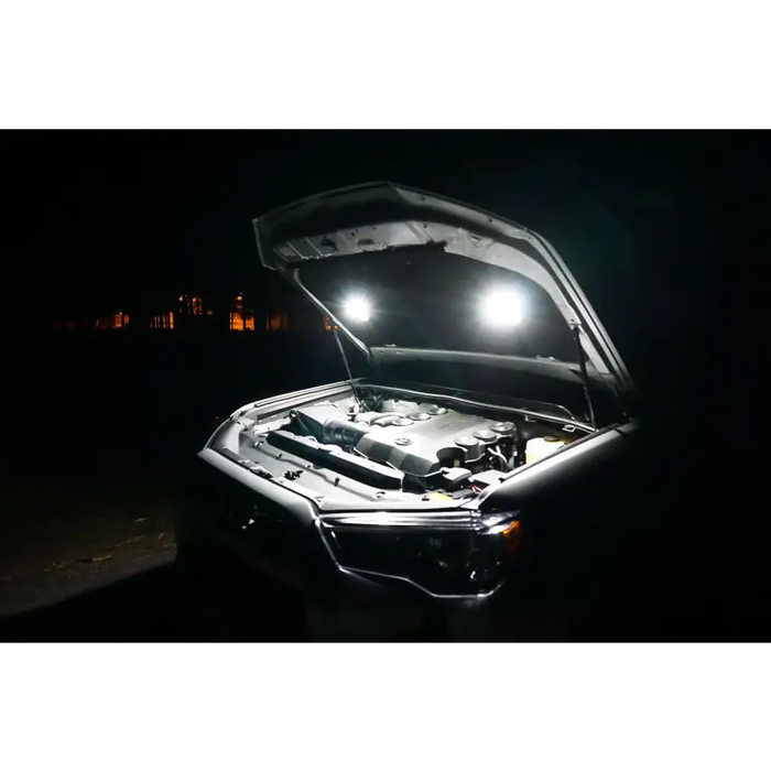 KC HiLiTES Cyclone LED Under Hood Lighting Kit in action