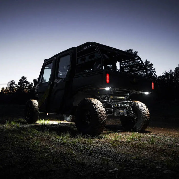 KC HiLiTES Cyclone V2 LED Rock Lights on Jeep Wrangler