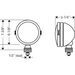 KC HiLiTES Daylighter 6in. Halogen Light 100w Spot Beam Pair Pack System featuring round headlight with light bulb